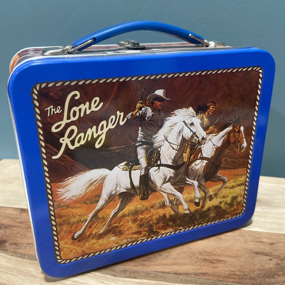 New The Lone Ranger Hallmark & General Mills Mini Tin Lunchbox Collectible 98 01 - Picture 9 of 15